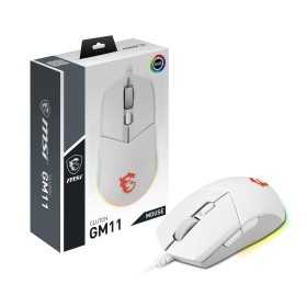 Mouse MSI CLUTCH GM11 WHITE White