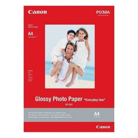 Glänzendes Photopapier Canon GP-501 A4 (Restauriert A)