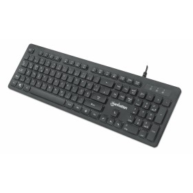 Keyboard Manhattan LED Wired Black (Refurbished A)