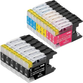 Compatible Ink Cartridge LC1280 LC1240 XL (Refurbished A)