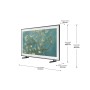 Smart-TV Samsung The Frame 2023 32LS03 4K Ultra HD 32" QLED