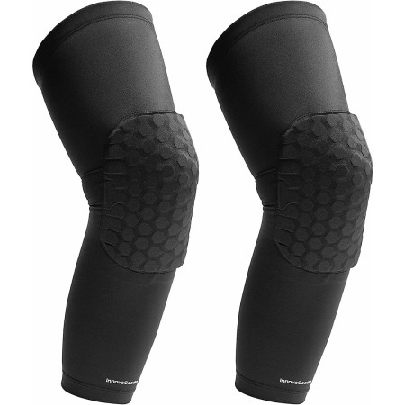 Honeycomb Anti-collision Knee Pads Hokkop InnovaGoods 2 Units Black (Refurbished A)