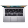 Ordinateur Portable Acer Chromebook 314 CB314-2HT-K3WH Espagnol Qwerty MediaTek ARM 2 8 GB RAM 128 GB eMMC