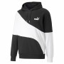 Sweat à capuche homme Puma Power Cat Noir