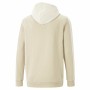 Herren Sweater mit Kapuze Puma Block X Tape Beige