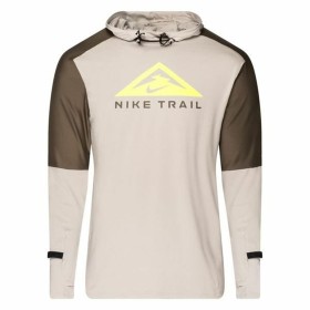Herren Sweater mit Kapuze Nike Dri-FIT Trail Braun