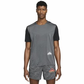 T-Shirt Nike Dri-FIT Rise 365 Grau Dunkelgrau Herren