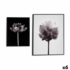 Cadre Fleur Contre-plaqué 41,2 x 51,5 x 2 cm (6 Unités)