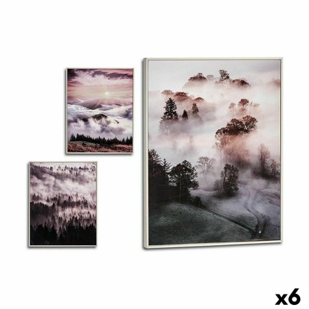 Painting Landscape Particleboard 41,2 x 51,5 x 2 cm (6 Units)