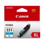 Cartouche d'Encre Compatible Canon CLI-551C XL IP7250/MG5450 Cyan