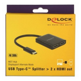 USB-C-zu-HDMI-Adapter DELOCK 87719 10 cm