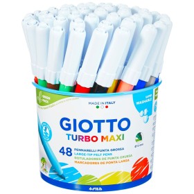 Felt-tip pens Giotto Maxi 48 Units