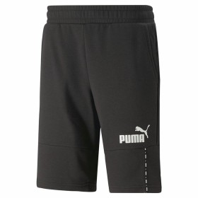 Träningsshorts Puma Essentials Block Tape Svart Män