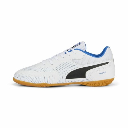 Hallenfußballschuhe für Kinder Puma Truco Iii Weiß