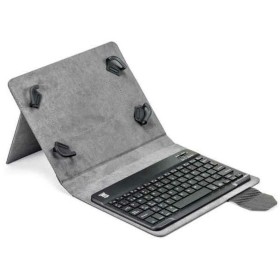 Bluetooth-Tastatur für Tablet Maillon Technologique MTKEYBLUECB 9.7"-10.2" Schwarz Spanisch Qwerty Spanisch