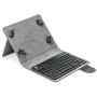 Bluetooth-tangentbord med tabletthållare Maillon Technologique MTKEYBLUECB 9.7"-10.2" Svart spanska Qwerty Spanska