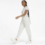 Long Sports Trousers Puma Embroidery High Moutain White Lady