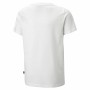 Jungen Kurzarm-T-Shirt Puma Essentials+ Street Art Grap Weiß