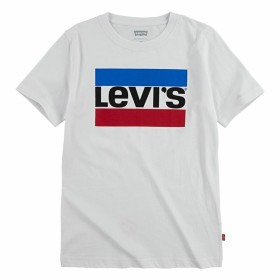 T-shirt à manches courtes enfant Levi's Sportswear Logo Blanc