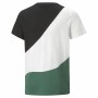 Jungen Kurzarm-T-Shirt Puma Power Cat B grün