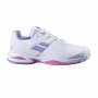 Chaussures de Tennis pour Enfants Babolat Prop All Court Blanc Femme