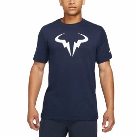 Kurzarm-T-Shirt Nike Court Dri-FIT Rafa Blau