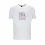 T-shirt med kortärm Russell Athletic Emt E36201 Vit Män