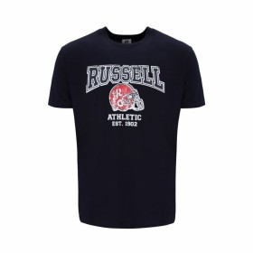 T-shirt med kortärm Russell Athletic State Svart Män