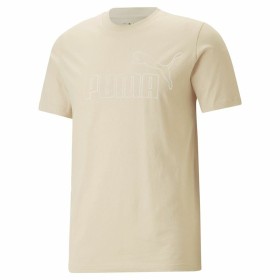 Kurzarm-T-Shirt Puma Essentials Elevated Beige Unisex