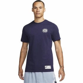 Basketball-T-Shirt Nike Freak Dunkelblau