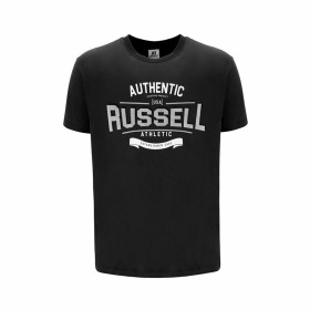 T-shirt med kortärm Russell Athletic Amt A30081 Svart Män