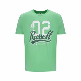 T-shirt med kortärm Russell Athletic Amt A30101 Grön Män