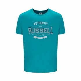 Kurzarm-T-Shirt Russell Athletic Amt A30081 Aquamarin Herren