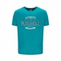 T shirt à manches courtes Russell Athletic Amt A30081 Aigue marine Homme