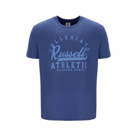 Short Sleeve T-Shirt Russell Athletic Amt A30211 Blue Men