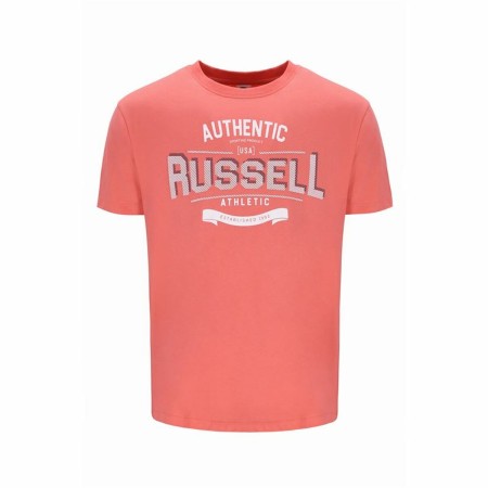 T-shirt med kortärm Russell Athletic Amt A30081 Korall Män