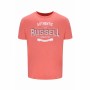 Short Sleeve T-Shirt Russell Athletic Amt A30081 Coral Men