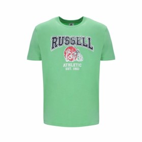 T-shirt med kortärm Russell Athletic Amt A30421 Grön Män