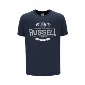 Kurzarm-T-Shirt Russell Athletic Ara Dunkelblau Herren