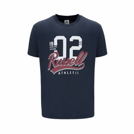 T shirt à manches courtes Russell Athletic Amt A30101 Bleu foncé Homme