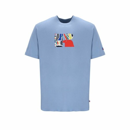 T-shirt med kortärm Russell Athletic Emt E36211 Blå Män