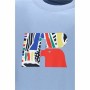 T shirt à manches courtes Russell Athletic Emt E36211 Bleu Homme