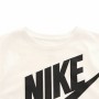 Barn T-shirt med kortärm Nike Icon Futura Vit
