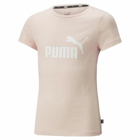 Barn T-shirt med kortärm Puma Ess Logo