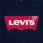Barn T-shirt med kortärm Levi's Batwing Mörkblå