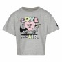 Child's Short Sleeve T-Shirt Nike Knit Grey