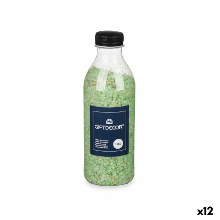 Deko-Steine Marmor grün 1,2 kg (12 Stück)