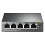 Desktop Switch TP-Link TL-SG1005P LAN PoE Grey