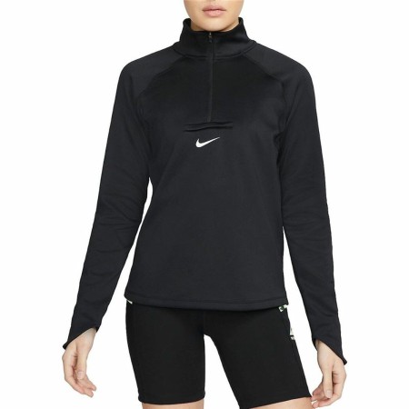 T-shirt à manches longues Nike Dri-FIT Element Running Noir Femme