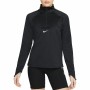 Langarm-T-Shirt Nike Dri-FIT Element Running Schwarz Damen